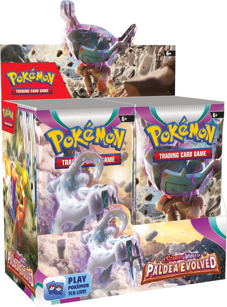 Pokemon Paldea Evolved Booster Cards Box