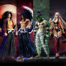 Load image into Gallery viewer, Demon Slayer Action Figures - Kimetsu no Yaiba Collectible Set | Daki, Kokushibo &amp; Inosuke PVC Models
