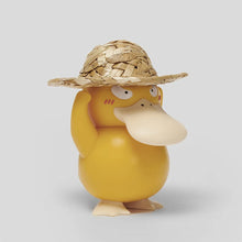 Load image into Gallery viewer, Pokemon Psyduck Wearing A Straw Hat Action Figure
