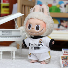 Load image into Gallery viewer, Labubu Football Outfit Set - 17cm Doll Sports Clothing &amp; Accessories DIY Kit
