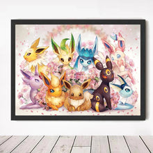 Load image into Gallery viewer, Evolve Your Space: Kawaii Pokemon Eeveelution Poster
