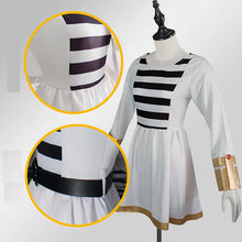 Load image into Gallery viewer, Frieren Cosplay Costume - Beyond Journey's End White Mage Dress Full Set with Cape, Belt and Elf Ears (XS-XXL)
