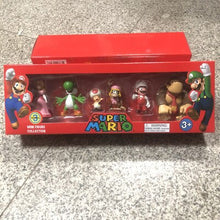 Load image into Gallery viewer, Super Mario Bros  3-7cm 6Pcs/set PVC Action Figures
