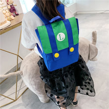 Load image into Gallery viewer, Super Mario Bros Nylon Waterproof Backpack
