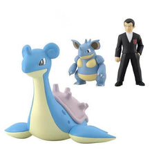 Load image into Gallery viewer, Pokemon Giovanni, Lapras, Nidoqueen Action Figure Limited Edition
