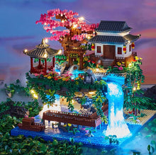 Load image into Gallery viewer, Oriental House With Garden and Waterfall 3320PCS Blocks

