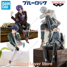 Load image into Gallery viewer, Blue Lock Figure - Banpresto Seated Isagi, Nagi, Reo and Rin
