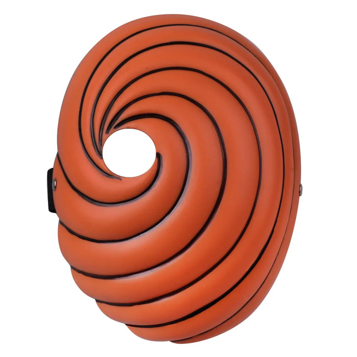 Naruto Shippuden Obito Uchiha Swirl Mask - Tobi Akatsuki Full-Face Cosplay Prop