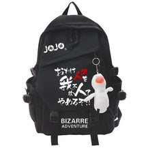 Load image into Gallery viewer, JoJo&#39;s Bizarre Adventure Cosplay Backpack - Student School &amp; Laptop Travel Bag
