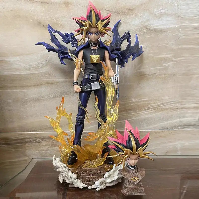 Yu-Gi-Oh! Yugi Muto Action Figure - 28cm Premium Dark Game Duel Monsters Collectible