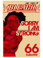 Load image into Gallery viewer, Bleach Retro Manga Cover Canvas Poster
