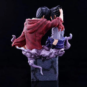 17cm Naruto Uchiha Itachi and Uchiha Sasuke Brotherhood Themed Action Figure