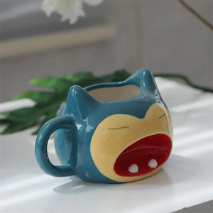 1300ml Pokemon Ceramic Mug Cup Featuring Snorlax