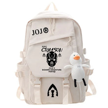 Load image into Gallery viewer, JoJo&#39;s Bizarre Adventure Cosplay Backpack - Student School &amp; Laptop Travel Bag
