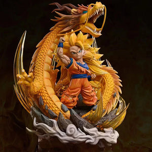 15cm Dragon Ball Z Son Goku GK SSJ3 DBZ Super Saiyan 3 Figure