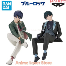 Load image into Gallery viewer, Blue Lock Figure - Banpresto Seated Isagi, Nagi, Reo and Rin
