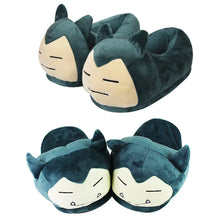 Load image into Gallery viewer, 28cm Pokemon Snorlax Stuffed Slippers
