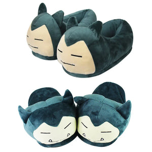 28cm Pokemon Snorlax Stuffed Slippers