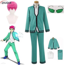 Load image into Gallery viewer, Saiki K Cosplay Costume Set - Complete Uniform with Wig &amp; Glasses for Saiki Kusuo
