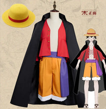 Load image into Gallery viewer, One Piece Monkey D. Luffy Cosplay Costume Version 2
