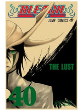 Load image into Gallery viewer, Bleach Retro Manga Cover Canvas Poster

