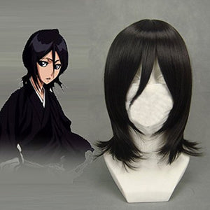 Bleach Rukia Kuchiki Cosplay Wigs and Kimono Costumes