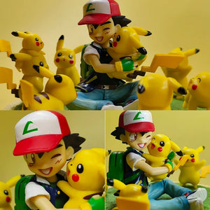 Pokemon Masterpiece: Ash Ketchum and Pikachu Action Figure