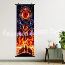Load image into Gallery viewer, Naruto Shippuden Hanging Wall Scroll - Kakashi, Itachi &amp; Sasuke Canvas Art
