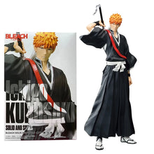 Load image into Gallery viewer, 19cm Anime Bleach Kurosaki Ichigo Holding Zangetsu PVC Action Figure
