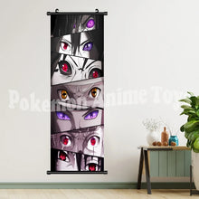 Load image into Gallery viewer, Naruto Shippuden Hanging Wall Scroll - Kakashi, Itachi &amp; Sasuke Canvas Art
