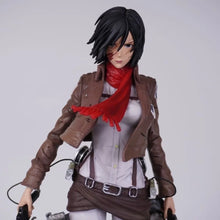 Load image into Gallery viewer, Attack on Titan Mikasa Ackerman Figure - 30cm Survey Corps Statue with Dual Blades
