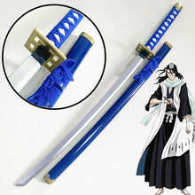 Load image into Gallery viewer, Bleach Character Wooden Katana Cosplay Prop Collection
