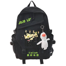 Load image into Gallery viewer, JoJo&#39;s Bizarre Adventure Cosplay Backpack - Student School &amp; Laptop Travel Bag
