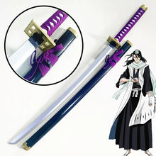 Load image into Gallery viewer, Bleach Character Wooden Katana Cosplay Prop Collection
