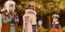 Load image into Gallery viewer, Naruto Shippuden Sannin &amp; Hokage Statue Set - Jiraiya, Minato and Sage Mode Naruto (41cm)
