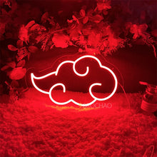 Load image into Gallery viewer, Naruto Akatsuki Cloud Symbol LED Night Lamp
