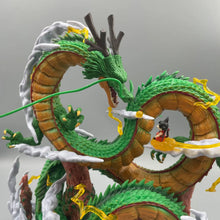 Load image into Gallery viewer, Dragon Ball Goku &amp; Shenron Figure Set - 24cm Premium Collectible Statue &amp; Display Piece
