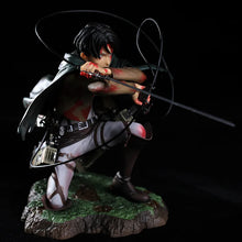 Load image into Gallery viewer, Attack on Titan Levi Ackerman Action Figure - 18cm Premium PVC Collectible Model
