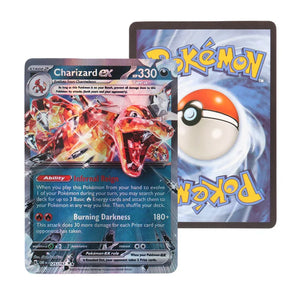 Pokemon Obsidian Flames Booster Box - 100Pcs of All Rare New EX Pokemon Cards in English Version