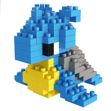 Load image into Gallery viewer, DIY Pokemon Building Blocks Featuring Pikachu, Charizard, Eevee, and Mewtwo
