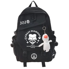 Load image into Gallery viewer, JoJo&#39;s Bizarre Adventure Cosplay Backpack - Student School &amp; Laptop Travel Bag
