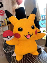 Load image into Gallery viewer, 80/100cm Extra Large Pokemon Pikachu Building Blocks

