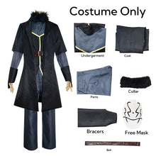 Load image into Gallery viewer, That Time I Got Reincarnated as a Slime Rimuru Tempest Cosplay Costume - Black Coat Set with Mask
