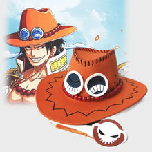 Load image into Gallery viewer, One Piece D Ace Cosplay Hat
