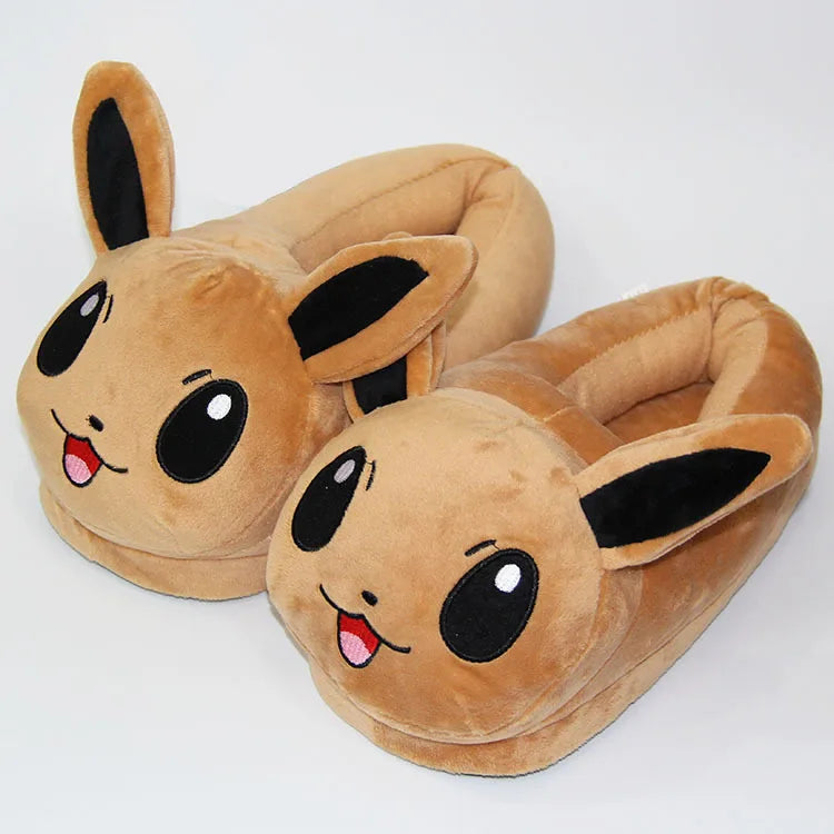 28cm Pokemon Pikachu, Eevee, Umbreon Slippers