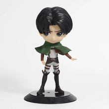 Load image into Gallery viewer, Attack on Titan Q-Style Figures - 14cm Mikasa, Eren, Levi &amp; Armin Collectibles
