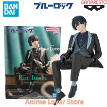 Load image into Gallery viewer, Blue Lock Figure - Banpresto Seated Isagi, Nagi, Reo and Rin
