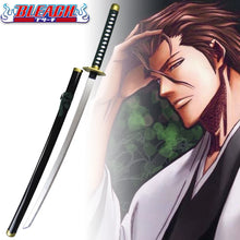 Load image into Gallery viewer, Bleach Character Wooden Katana Cosplay Prop Collection
