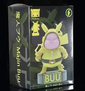 Cute Dragon Ball Buu with Pikachu Cloth