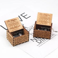 Load image into Gallery viewer, Magical Hand-Cranked Wooden Music Box: Harry Potter &amp; Other Films
